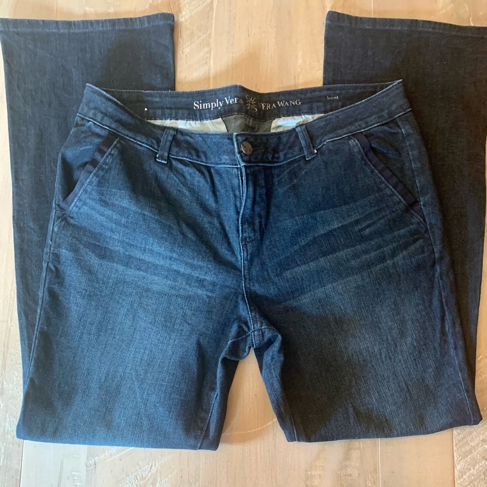 Simply Vera Vera Wang Bootcut Jeans Size 16